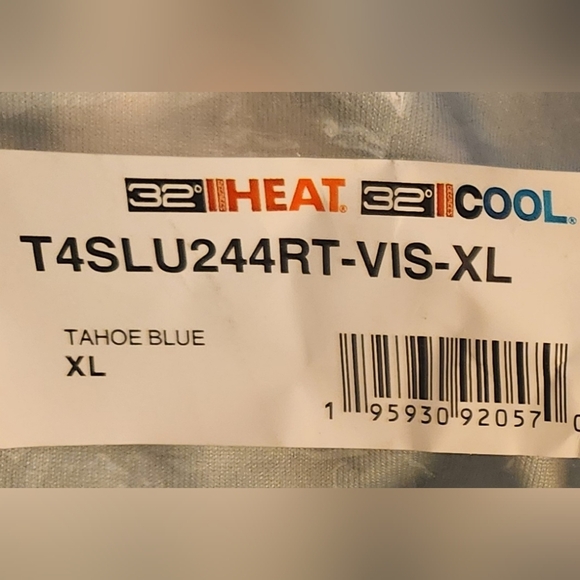 32 Degrees Tahoe Blue Cool Flowy Mini Bra Dress Adj Straps Stretchy NWT Sz XL - Picture 11 of 12